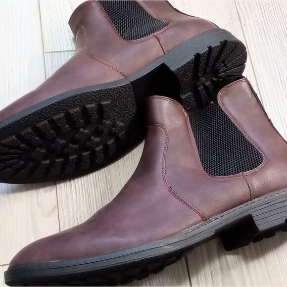 (67-4143)   Coutgo Men's  Ankle Boots Chelsea Round Toe  Sz 11.5 - Picture 6 of 11